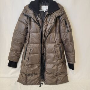 BCBG Generation Women's Chocolate Puffer Coat